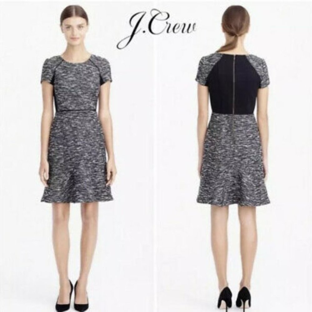 NWT J. Crew Mixed Tweed Dress